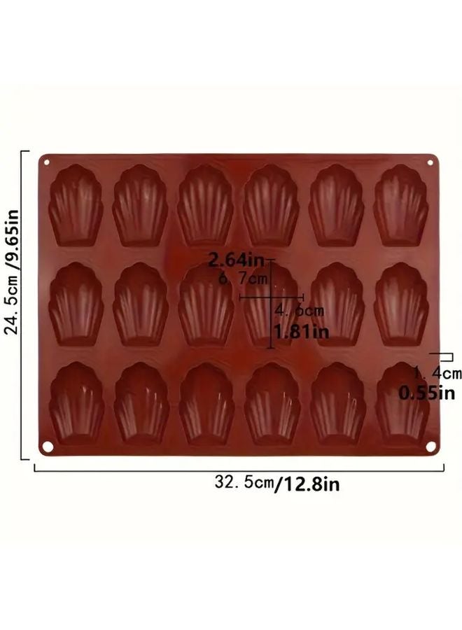 4pcs Silicone Baking Molds For Cake Chocolate Soap Making Food Grade High Temperature Resistant - Image 2